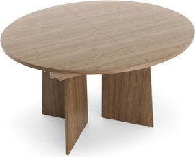 ROZKLADACÍ JEDÁLENSKÝ STÔL RAVELLO ORECH ROYAL 120 - 160 cm