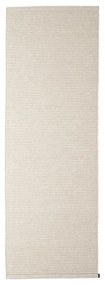 Krémový vnútorný a vonkajší behúň 70x200 cm Mono Linen Vanilla – Pappelina
