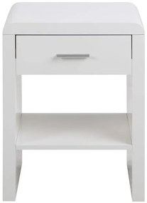 Nočný stolík EGO 45x35x59 cm - biely