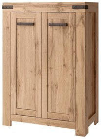 Skriňa MORATIZ 2D/80, dub Wotan