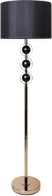 Dekoračná lampa AMELIA 01 čierna / zlatá