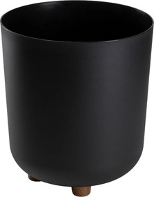 PLASTOVÝ KVETINÁČ TERRA 24X27,5 CM ČIERNA