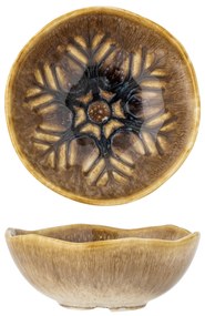 Bloomingville Keramická mištička Acco Bowl Brown 12 cm