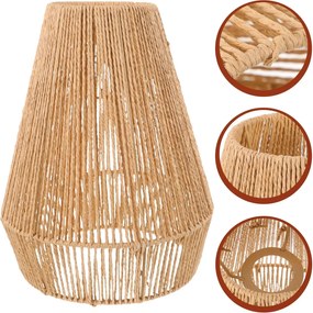 Toolight Toolight, stropné svietidlo 1xE27 APP1310-CP, hnedá, OSW-02406