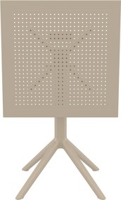 Skladací stôl Sky square - taupe