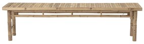 Bambusová záhradná lavica sole 180 cm prírodná MUZZA