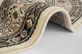 Hanse Home, Kruhový koberec Mirkan 104105 Beige, 160x160 (priemer) kruh, béžová, obývacia izba