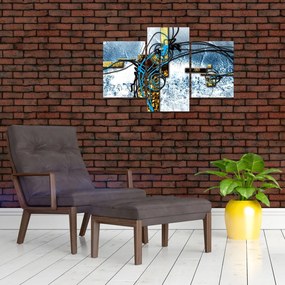 Abstraktný obraz (90x60 cm)