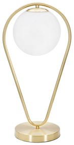 Stolová lampa v zlatej farbe Mauro Ferretti Glamy Drop