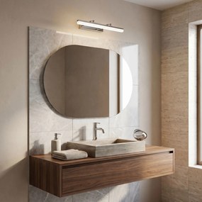 Toolight Toolight, LED nástenné svietidlo, 40cm, 6W, 4000K, 1000lm, APP1869-1W, Chrómová, OSW-66025