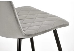 Jedálenská stolička ORIS 1 ks sivá