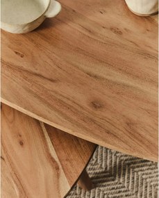Odkladacie stolíky v súprave 2 ks z masívu akácie 60x61 cm Duvani – Kave Home