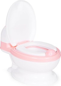 Detský nočník ECOTOYS – sedes s vyberateľnou nádobkou, zatváracím vekom a kefkou