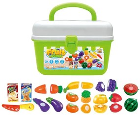 G21 hračka ovocie a zelenina v kufríku