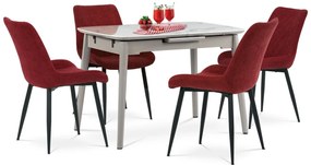 Sada jedálenských stoličiek DCL-218 RED2, 4 ks