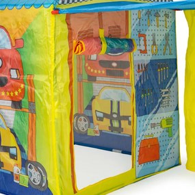 IPLAY Detský hrací stan - dielňa automechanik IPLAY, pre deti 3+, 150×75×110 cm