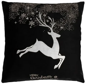 Tutumi Tutumi, obliečka na vankúš 45x45 cm, vzor BC21, čierna, NAZ-88012