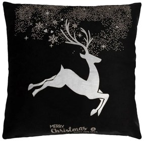Tutumi Tutumi, obliečka na vankúš 45x45 cm, vzor BC21, čierna, NAZ-88012