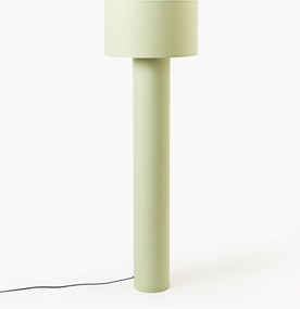 Ľanová stojacia lampa Ron