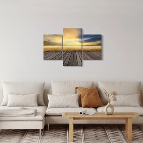 Obraz - Mólo s výhľadom (90x60 cm)
