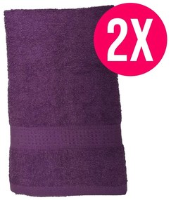 Uterák Homa ROVEA fialový 2x 50x90 cm