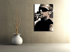 Ručne maľovaný POP Art obraz Brad Pitt | rôzne rozmery
