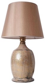 Stolná lampa RAMZES 1xE27/40W/230V hnedá