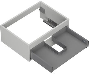 Mexen Box-A, závesná skrinka 60 cm, 1 zásuvka, sivá matná, 91AX0-0600-235-1-62