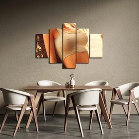 Obraz - Žena pri strome (150x105 cm)