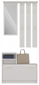 Predsieňová zostava Vayan 1 (kašmír) (so zrkadlom). Akcia -19%. Vlastná spoľahlivá doprava až k Vám domov. 1132529