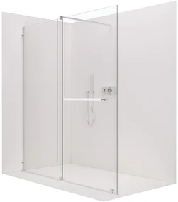 CERANO - Sprchová zástena Medin L/P - chróm, transparentné sklo - 120x195 cm - dvojdielna posuvná, CER-CER-477988