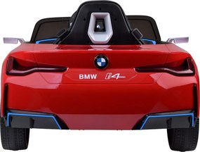 JOKOMISIADA Elektrické autíčko na batériu BMW i4 pre deti s diaľkovým ovládaním červené PA0310 CZ