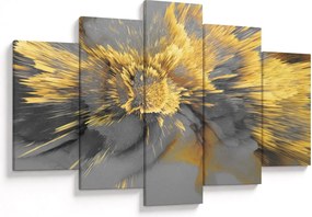 Obraz - Zlatá expanzia (150x105 cm)