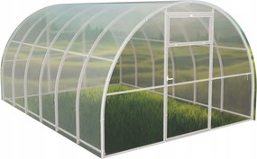 Skleník z polykarbonátu Záhradný tunel 3x10 m profily 20x20 polykarbonát 6 mm