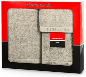 FROTÉ UTERÁK PIERRE CARDIN EVI SADA 30X50 CM, 50X90 CM, 70X140 CM SVETLOBÉŽOVÁ
