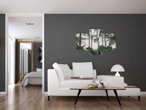 Obraz - Jungle v rannej hmle (90x60 cm)
