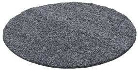 Tmavosivý okrúhly koberec ø 80 cm Life – Ayyildiz Carpets