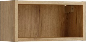 Závěsný horní koupelnový regál UNI 83-40-20 dub coast evoke