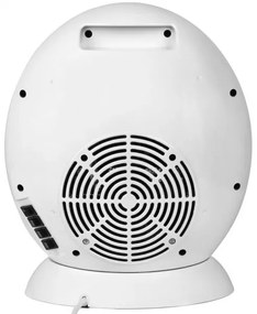 InternetovaZahrada Ventilátorový ohrievač - krb 1500 W - biely