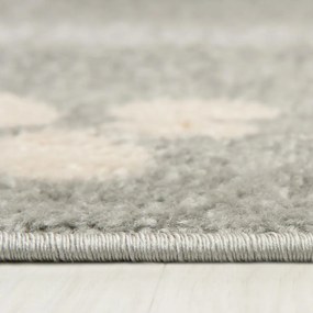 Detský kusový koberec Levíček svetlo sivý 160x220cm