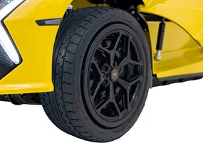 Elektrické autíčko Lamborghini Revuelto XL STRONG žlté
