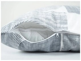 B.E.S. Petrovice Flanelové obliečky Nordic Grey, 140 x 200 cm, 70 x 90 cm