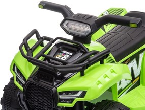 LEAN CARS JS320 batériovo napájaná štvorkolka zelená