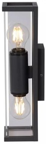Lucide 27885/02/30 - Vonkajšie nástenné svietidlo CLAIRE 2xE27/15W/230V IP54