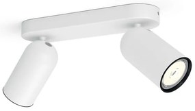 Philips 50582/31/PN - Bodové svietidlo MYLIVING PONGEE 2xGU10/5,5W/230V