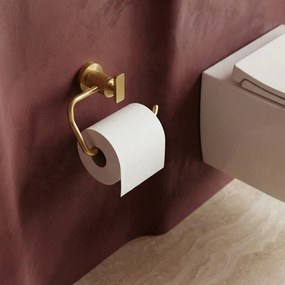 Držiak na toaletný papier REA RIVO 81305 zlatý kartáčovaný
