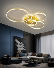 Toolight Toolight, LED stropné svietidlo APP1057-C, zlatá, OSW-08884