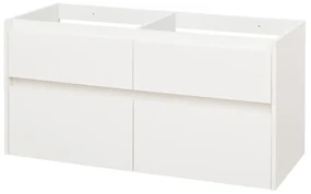 Mereo Mereo, Opto, kúpeľňová skrinka 121 cm, biela, dub, biela/dub, čierna, MER-CN913S