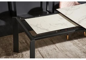 Rozkladací jedálenský stôl 41453 180/240 x 95cm White Ceramik  - Komfort-nábytok