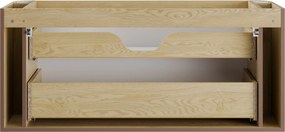 Comad Kúpeľňová skrinka pod umývadlo Ovalia Cremona 120 dub cremona